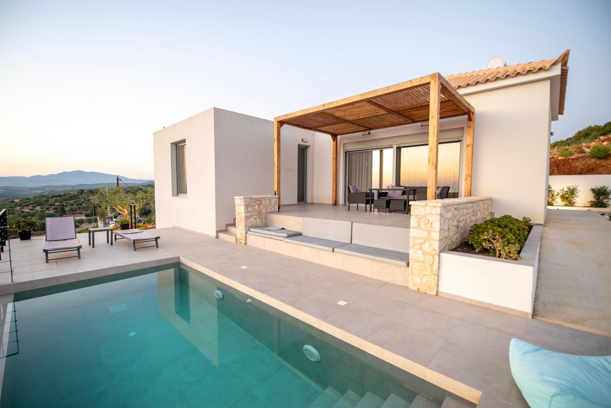Sunset Luxury Villa Akritokhórion 外观 照片